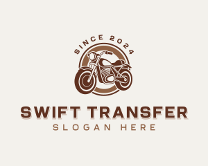 Transportation Motorcycle Ride Logo