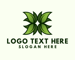 Green Garden Leaf logo