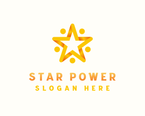 Community People Star logo design