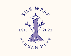 Stylish Fashion Dress Gown logo design