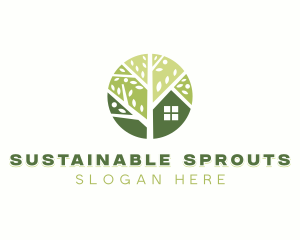 Sustainable Garden Tree logo
