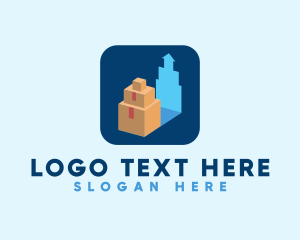 Package Box Delivery  logo