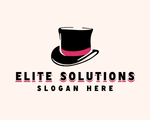 Magician Top Hat logo design