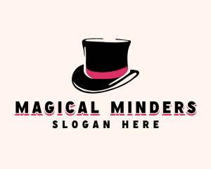 Magician Top Hat logo design