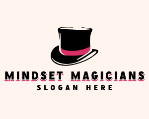 Magician Top Hat logo design