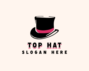 Magician Top Hat logo design