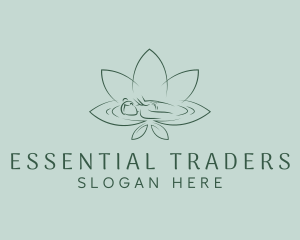 Lotus Massage Spa logo design