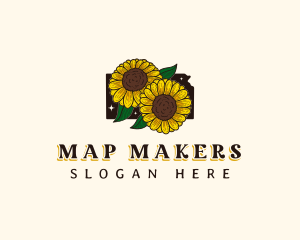 Sunflower Garden Kansas logo design