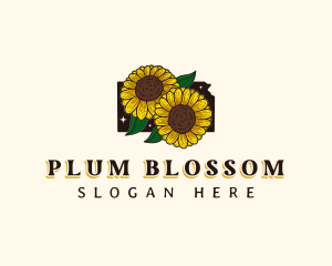 Sunflower Garden Kansas logo design