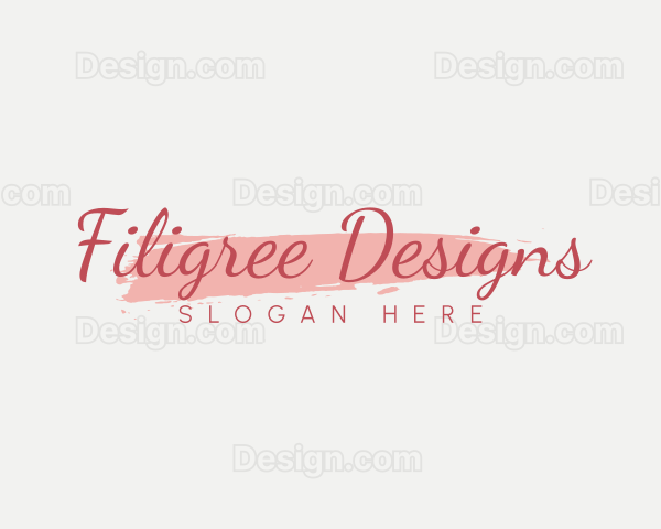 Cosmetics Brand Business Logo