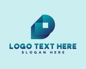 Tech Company Letter D  logo design