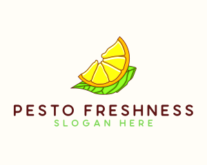 Orange Pulp Citrus logo design