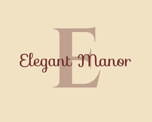 Neutral Elegant Brand logo design