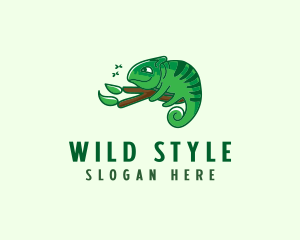 Wild Chameleon Branch logo design