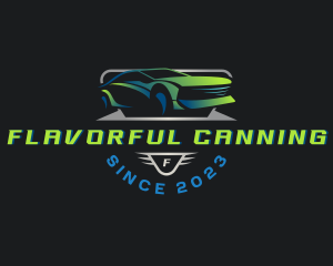 Racing Car Detailing Logo