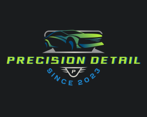 Racing Car Detailing logo design