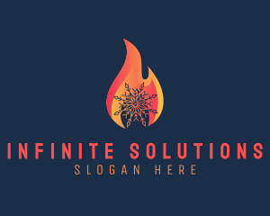 Flaming Ice Ventilation logo