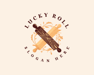 Baking Rolling Pin logo design