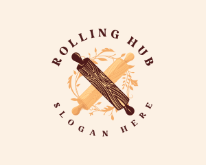 Baking Rolling Pin logo design