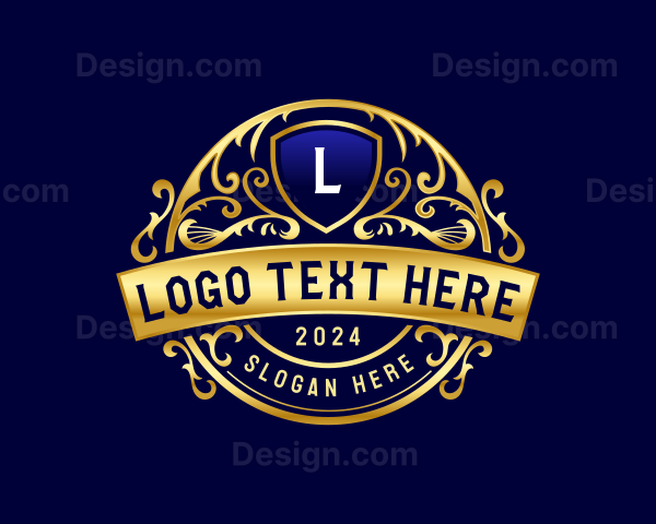 Deluxe Decorative Shield Logo