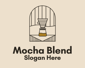 Pour Over Coffee Maker  logo design