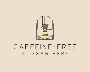 Pour Over Coffee Maker  logo design