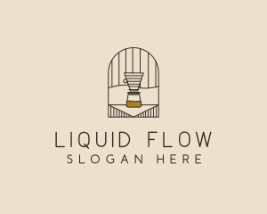 Pour Over Coffee Maker  logo design