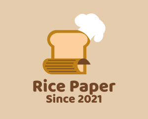 Bread Baker Recipe  logo design