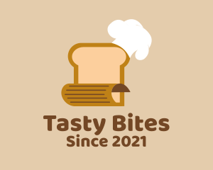 Bread Baker Recipe  logo design