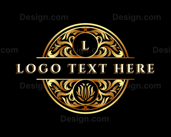 Premium Floral Ornamental Logo