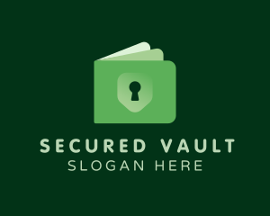 Money Wallet Lock logo design