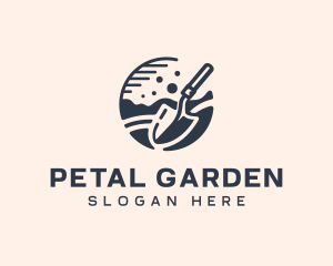 Trowel Landscaping Tools logo design