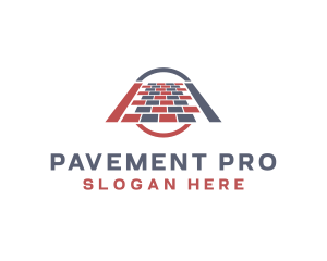 Floor Pavement Tile  logo design