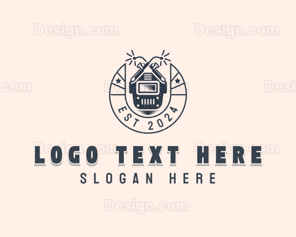 Industrial Welding Mechanical Logo