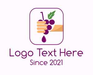 Hand Squeezed Grape logo