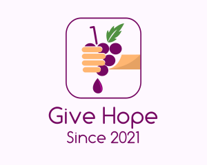 Hand Squeezed Grape logo