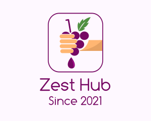 Hand Squeezed Grape logo
