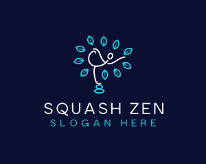 Yoga Tree Zen logo design