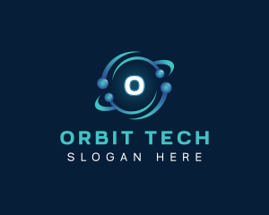 Orbit Science Tech logo design