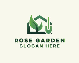 House Plant Shovel logo design