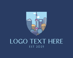Shanghai China City logo