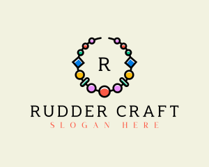 Beads Handmade Bracelet logo design