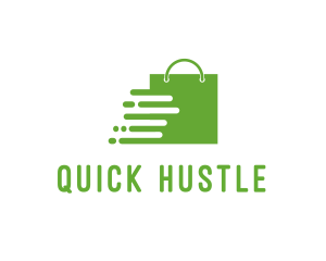 Fast Shopping Bag logo design