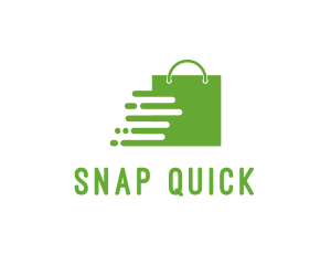 Fast Shopping Bag logo design