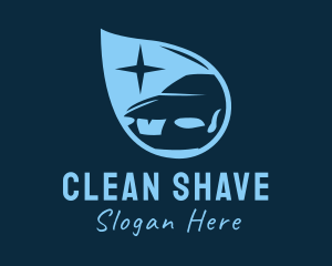 Droplet Vehicle Cleaning logo design