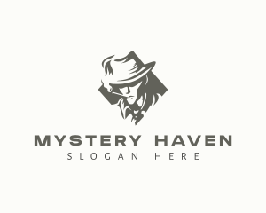 Detective Investigator Spy logo design