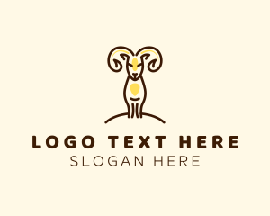 Horn - Goat Horn Farm logo design