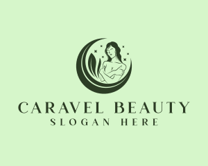 Natural Woman Beauty logo design