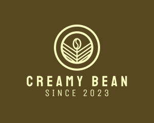 Seeding Coffee Bean logo design