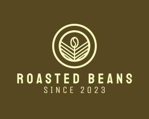 Seeding Coffee Bean logo design